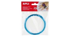 Modelovací drát APLI modrý / šířka 1,5mm / délka 5m