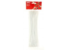 Modelovací drátky APLI bílé / 30 cm / 50 ks Modelovací drátky APLI bílé / 30 cm / 50 ks