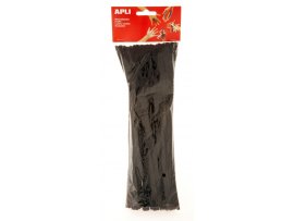 Modelovací drátky APLI černé / 30 cm / 50 ks
