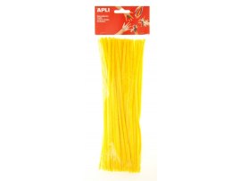 Modelovací drátky APLI žluté / 30 cm / 50 ks Modelovací drátky APLI žluté / 30 cm / 50 ks