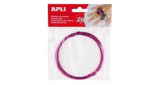 Modelovací drát APLI fialový / šířka 1,5mm / délka 5m