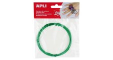 Modelovací drát APLI zelený / šířka 1,5mm / délka 5m