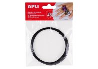 Modelovací drát APLI černý / šířka 1,5mm / délka 5m Modelovací drát APLI černý / šířka 1,5mm / délka 5m