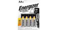 Baterie Energizer alkalické - baterie tužková AA / 4 ks