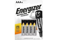 Baterie Energizer alkalické - baterie mikrotužka AAA / 4 ks