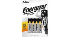 Baterie Energizer alkalické - baterie mikrotužka AAA / 4 ks