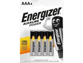 Baterie Energizer alkalické - baterie mikrotužka AAA / 4 ks