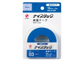 Lepicí pásky oboustranné Nichiban NICETACK - univerzální / 15 mm x 5 m