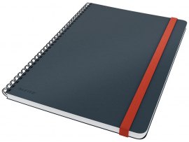 Zápisník Leitz COSY - B5 / linka / sametově šedá