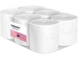 Papír toaletní Harmony Jumbo 100 % celulóza - průměr 190 mm