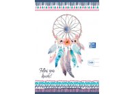 Sešit Oxford BOHO A5 / linka / 40 listů / 544 / mix motivů