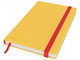 Kniha záznamní Leitz COSY - A5 / linka / teplá žlutá