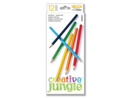 Pastelky Creative Jungle - 12 barev
