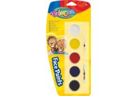 Obličejové barvy Colorino suché - 5 barev + štěteček