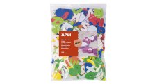 Samolepicí abeceda APLI Jumbo / mix barev / 500 ks