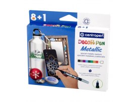 Popisovač Centropen DECOR PEN Metallic 2737 / 8+1