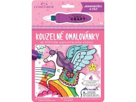 CONCORDE Kouzelné omalovánky - Jednorožci a víly