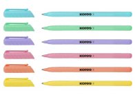 Kuličkové pero Kores K0 - mix pastelových barev