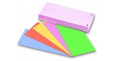 Rozdružovací kartonové jazyky  - barevný mix / 50 ks