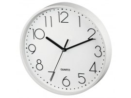 Nástěnné hodiny Hama PG-220 bílé / tichý chod / průměr 22 cm