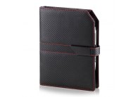 Diář ADK A5 Carbon slim - černá Diář ADK A5 Carbon slim - černá