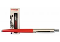 Kuličkové pero Zebra 901 - červeno-růžová Kuličkové pero Zebra 901 - červeno-růžová