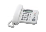 Telefon Panasonic KX TS560FXW - bílá Telefon Panasonic KX TS560FXW - bílá