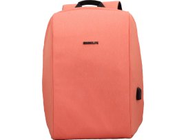 Batoh na notebook Bestlife Travel Safe - lososový / 15.6 Batoh na notebook Bestlife Travel Safe - lososový / 15.6
