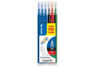 Náplň Pilot FriXion 0,7 - mod,čer,črv,zel / 6 ks Náplň Pilot FriXion 0,7 - mod,čer,črv,zel / 6 ks