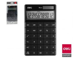 Kalkulačka DELI E1589 - displej 12 míst / černá
