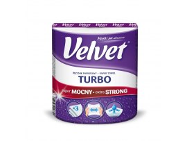 Utěrky papírové Velvet Turbo - 78 m / 330 útržků Utěrky papírové Velvet Turbo - 78 m / 330 útržků
