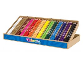 Pastelky Colorino trojhranné BIG Pack / 168 ks / 12 x 14 barev Pastelky Colorino trojhranné BIG Pack / 168 ks / 12 x 14 barev