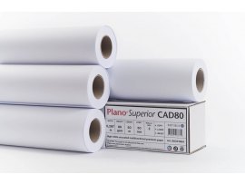 Plotrový papír v roli Plano Superior - 297 mm x 50 m x 50 mm / 80 g
