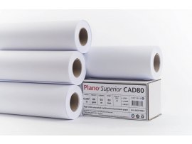 Plotrový papír v roli Plano Superior - 297 mm x 50 m x 50 mm / 80 g Plotrový papír v roli Plano Superior - 297 mm x 50 m x 50 mm / 80 g
