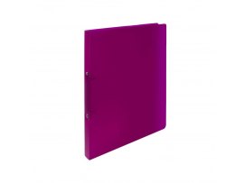 Desky A4 kroužkové Opaline - 2 - kroužek / magenta / tmavě růžová Desky A4 kroužkové Opaline - 2 - kroužek / magenta / tmavě růžová