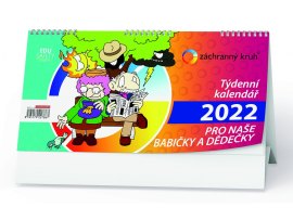 Kalendář stolní - Pro naše babičky a dědečky / BSE12