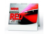 Kalendář stolní pracovní  - Red daňový / BSA8