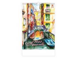 Kalendář nástěnný Exlusive Edition - Aquarelle / N257 Kalendář nástěnný Exlusive Edition - Aquarelle / N257