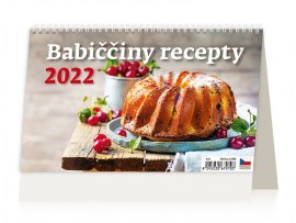 Kalendář stolní - Babiččiny recepty / S01 Kalendář stolní - Babiččiny recepty / S01