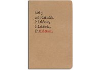 Notes linkovaný - A5 - kraft - zápisník (h)lásek Notes linkovaný - A5 - kraft - zápisník (h)lásek