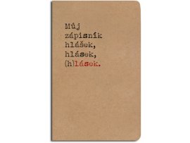 Notes linkovaný - A5 - kraft - zápisník (h)lásek Notes linkovaný - A5 - kraft - zápisník (h)lásek