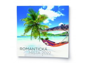 Kalendář nástěnný poznámkový - Romantická místa / BNL6
