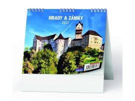 Kalendář stolní -  Hrady,zámky a památky ČR / BSL1