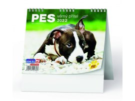 Kalendář stolní - Pes,věrný přítel / BSL7