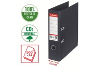 Pořadač pákový Esselete CO2 neutrální - A4 / hřbet 7,5 cm / černá Pořadač pákový Esselete CO2 neutrální - A4 / hřbet 7,5 cm / černá