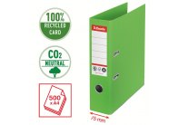Pořadač pákový Esselete CO2 neutrální - A4 / hřbet 7,5 cm / zelená Pořadač pákový Esselete CO2 neutrální - A4 / hřbet 7,5 cm / zelená