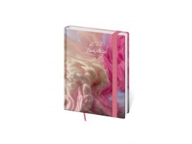 Diář VARIO Blanka Matragi - týdenní B6 / pink