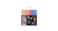 Sada akrylových popisovačů - 8 ks / mix pastelových barev