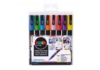 Posca popisovač - sada 8 ks / třpytivé barvy Posca popisovač - sada 8 ks / třpytivé barvy