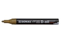 Popisovač olejový Donau D-oli - zlatá / 2,8 mm